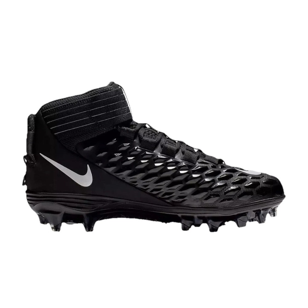 Nike Force Savage Pro 2 Football Cleats Black Lineman AH4000-002 Men's 11.5